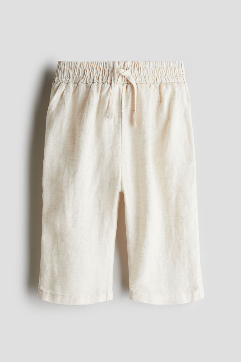 H & M - Linen Pants - Beige | H&M (US + CA)
