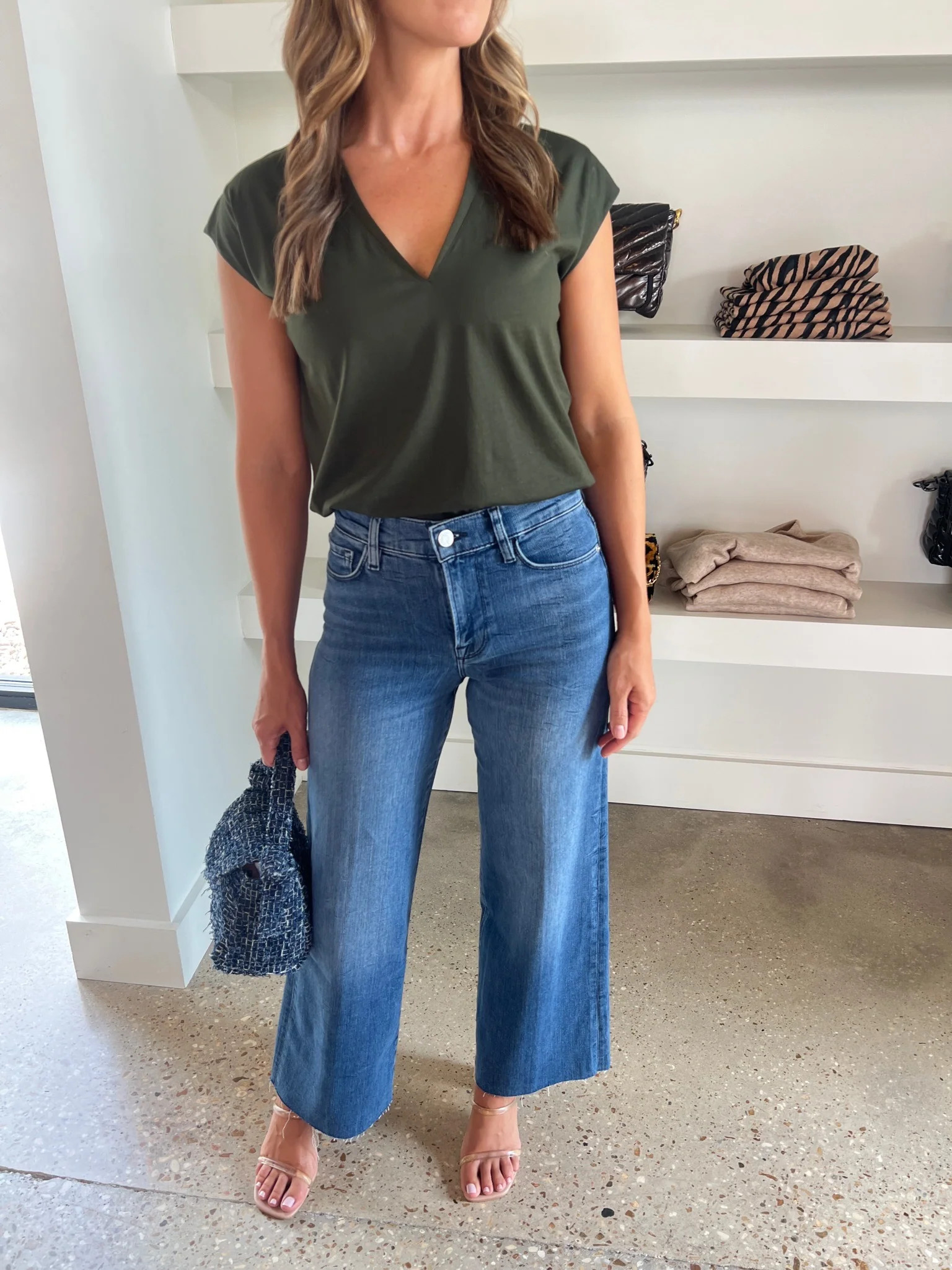 Surplus Le Mid Rise V Tee | Amor lafayette