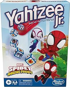Hasbro Gaming Spidey and His Amazing Friends Yahtzee Jr.Marvel Edition Board Game for Kids, Easte... | Amazon (US)