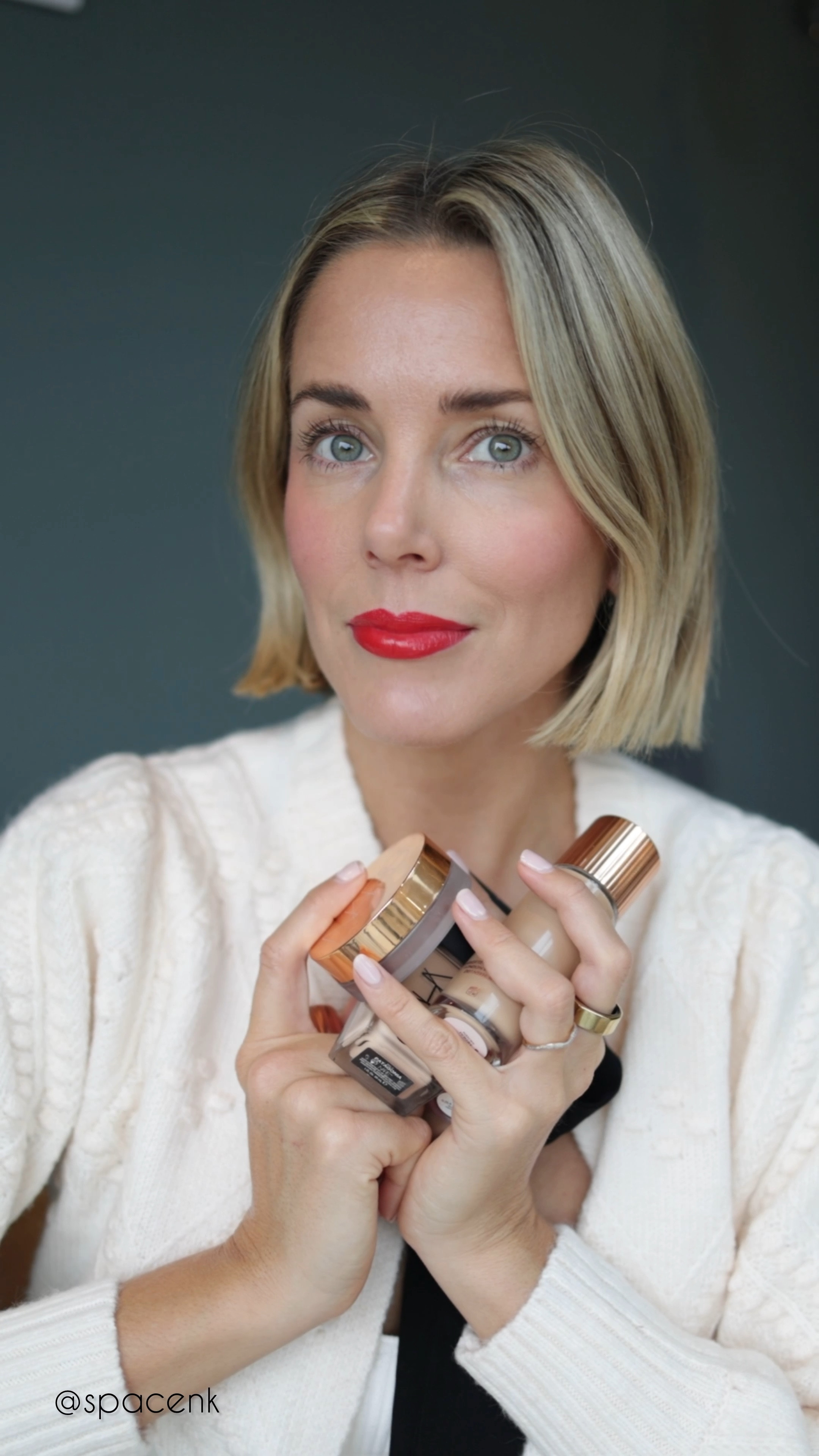 Space NK Black Friday A D 

Charlotte Tilbury flawless filter 4.5
Nars foundation shade Patagonia 
Nars bronzer cream in laguna 
Rare beauty blush shade happy 
Ilia mascara 
Charlotte tilbury lipstick shade love bite 
Anastasia Beverly Hills brow serum  in medium Brown 

Red lip, party makeup, Christmas makeup


#LTKeurope #LTKCyberWeek #LTKuk