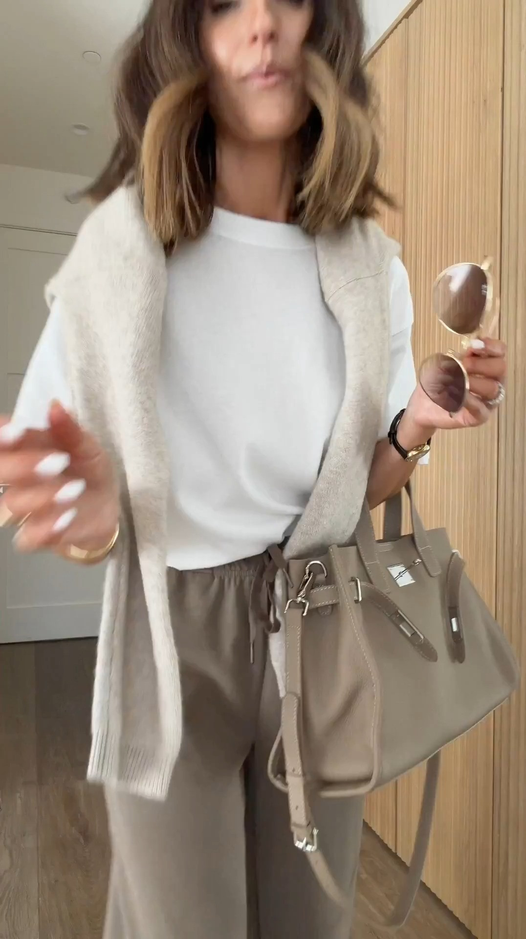 Can we just have a moment for these amazing pants! I also them in black and love. I’m just shy of 5-7” wearing the size XS and XS tee @Target #stylinbyaylin #casualstyle #amazonfinds 

 #LTKootd #LTKSeasonal #LTKOver40