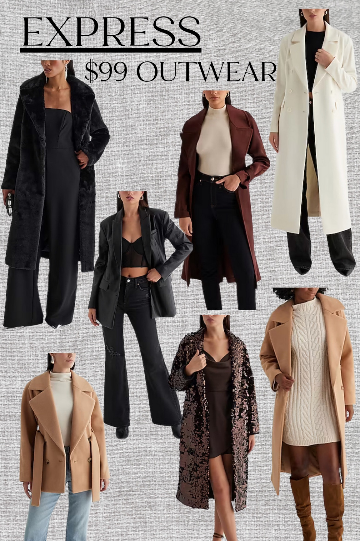 Sale on Express Outerwear 🙌🏼

Christmas Outfit Inspo

#LTKstyletip #LTKsalealert #LTKSeasonal