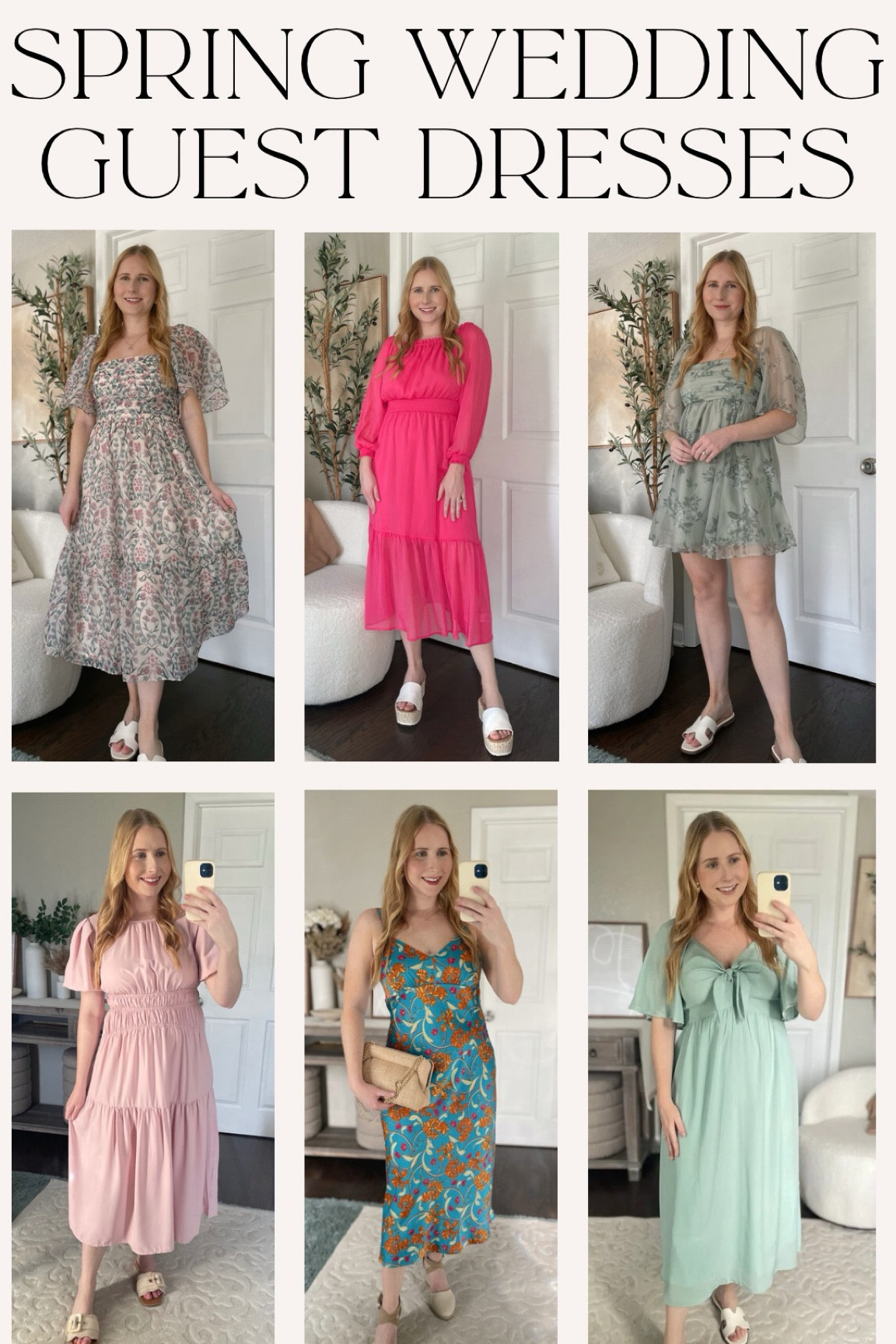 Spring Wedding Guest Dressess

#LTKSeasonal #LTKwedding #LTKSpringSale
