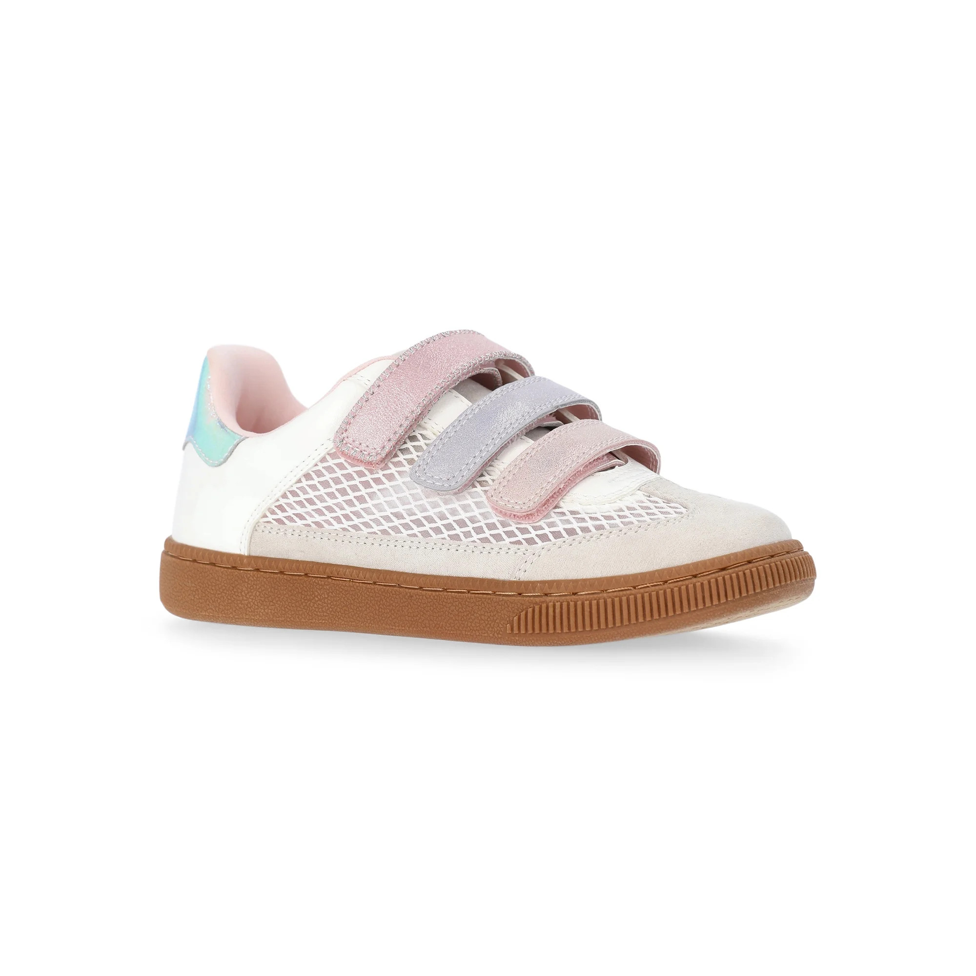Madden NYC Little and Big Girls Triple Strap Mesh Sneakers | Walmart (US)