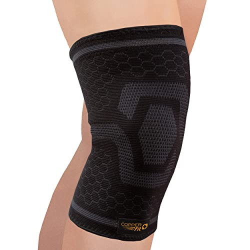 COPPER FIT ICE Knee Compression Sleeve for Knee Pain, Inflammation, Joint Pain Relief, Meniscus, ACL, Arthritis, - Walking, Running, Workout -- Knee Compression Support for Men and Women | Amazon (US)
