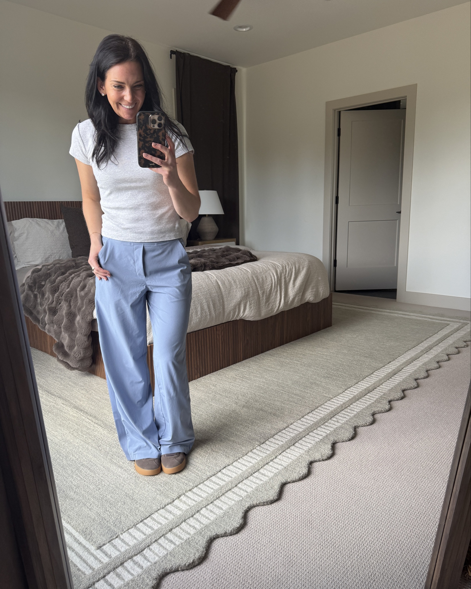 I’m in my sports mom era and these Athleta track pants will be in weekly rotation. They run a little big and feel like a dream on your skin  

#LTKActive #LTKmorningroutine #LTKdayinmylife