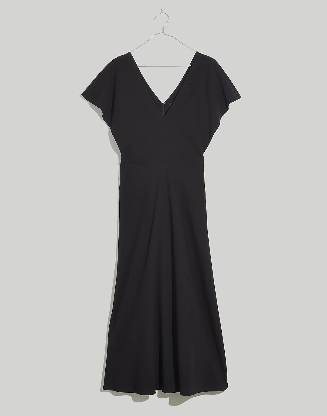 Flutter-Sleeve Midi Dress | Madewell