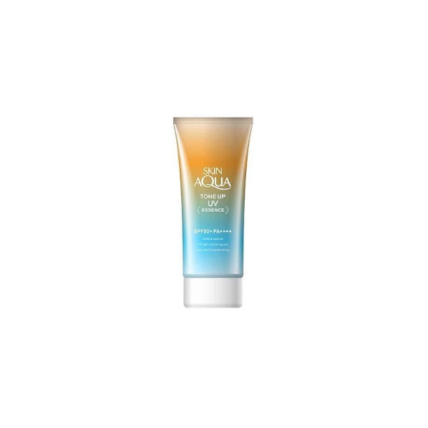 Rohto Mentholatum - Skin Aqua Tone Up Essence Latte Beige SPF50+ PA++++ - 80g | Stylevana