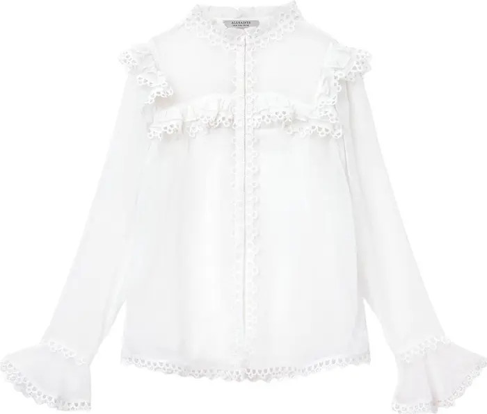 Ciara Ruffle Shirt | Nordstrom Rack