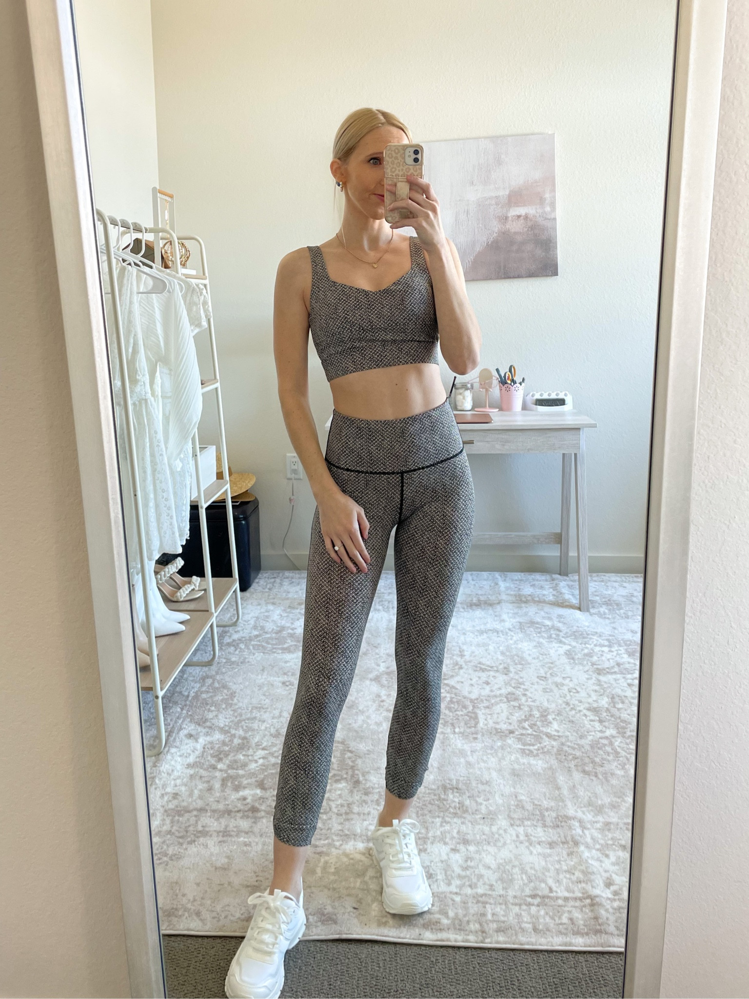 Leggings Guide - Best leggings for gym workouts. Wearing an XS in leggings and sports bra.

Linc Active, workout set, workout outfit, workout sneakers, leggings outfit, leggings, workout leggings, printed leggings, compression leggings, white chunky sneakers, dad sneakers, womens sneakers, spring sneakers #workoutleggings #lincactive #workoutset #activewear #bestworkoutleggings

#LTKfit #LTKFind #LTKstyletip