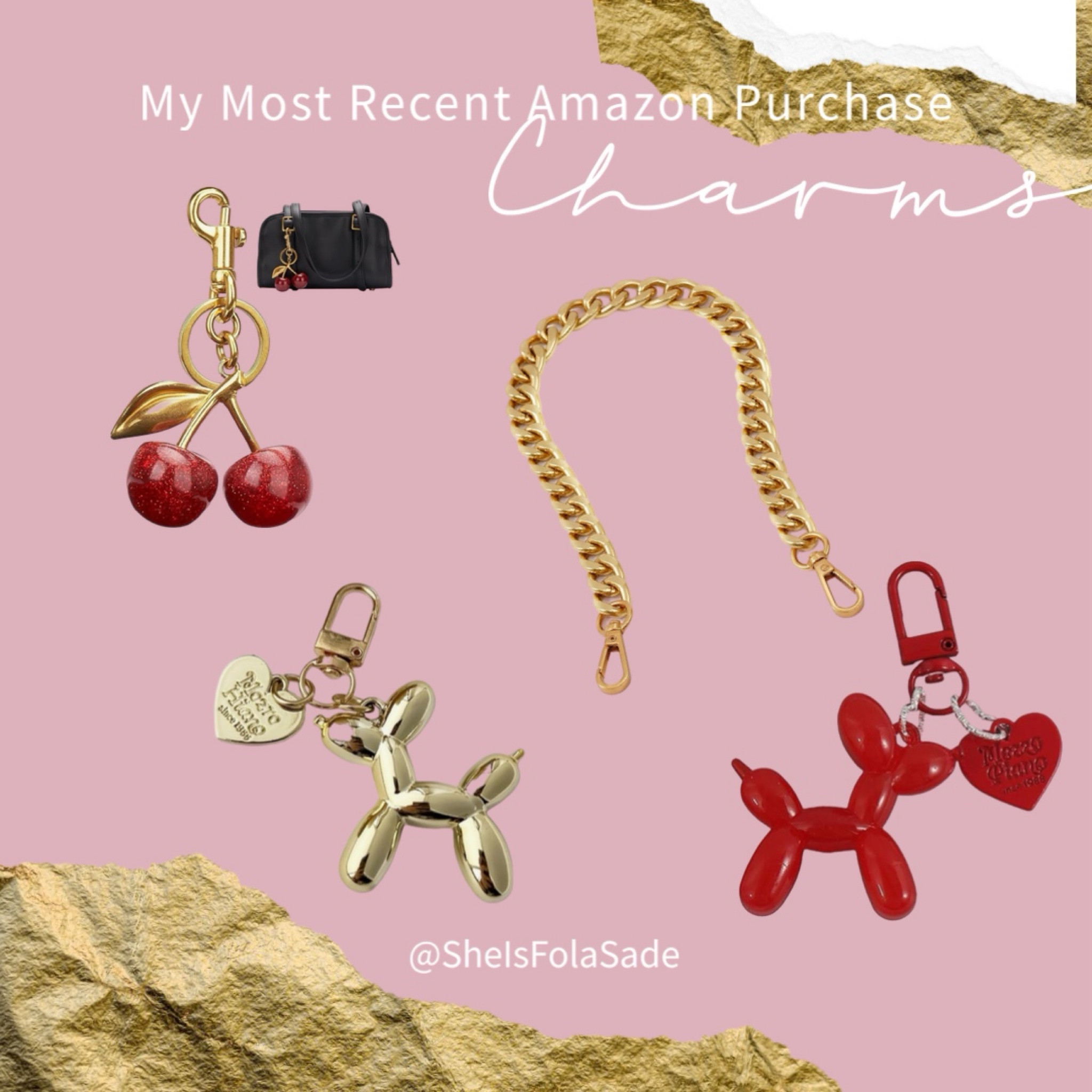 Bag charms are trending right now and I’m here for it! I got some super cute ones off Amazon. 

#LTKFindsUnder50 #LTKStyleTip #LTKItBag