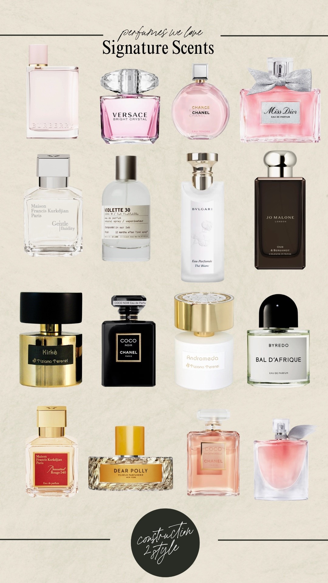 Best women’s perfumes! Long lasting signature scents. 