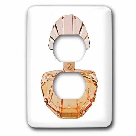 3dRose Peach Perfume Bottle - 2 Plug Outlet Cover (lsp_22311_6) | Walmart (US)
