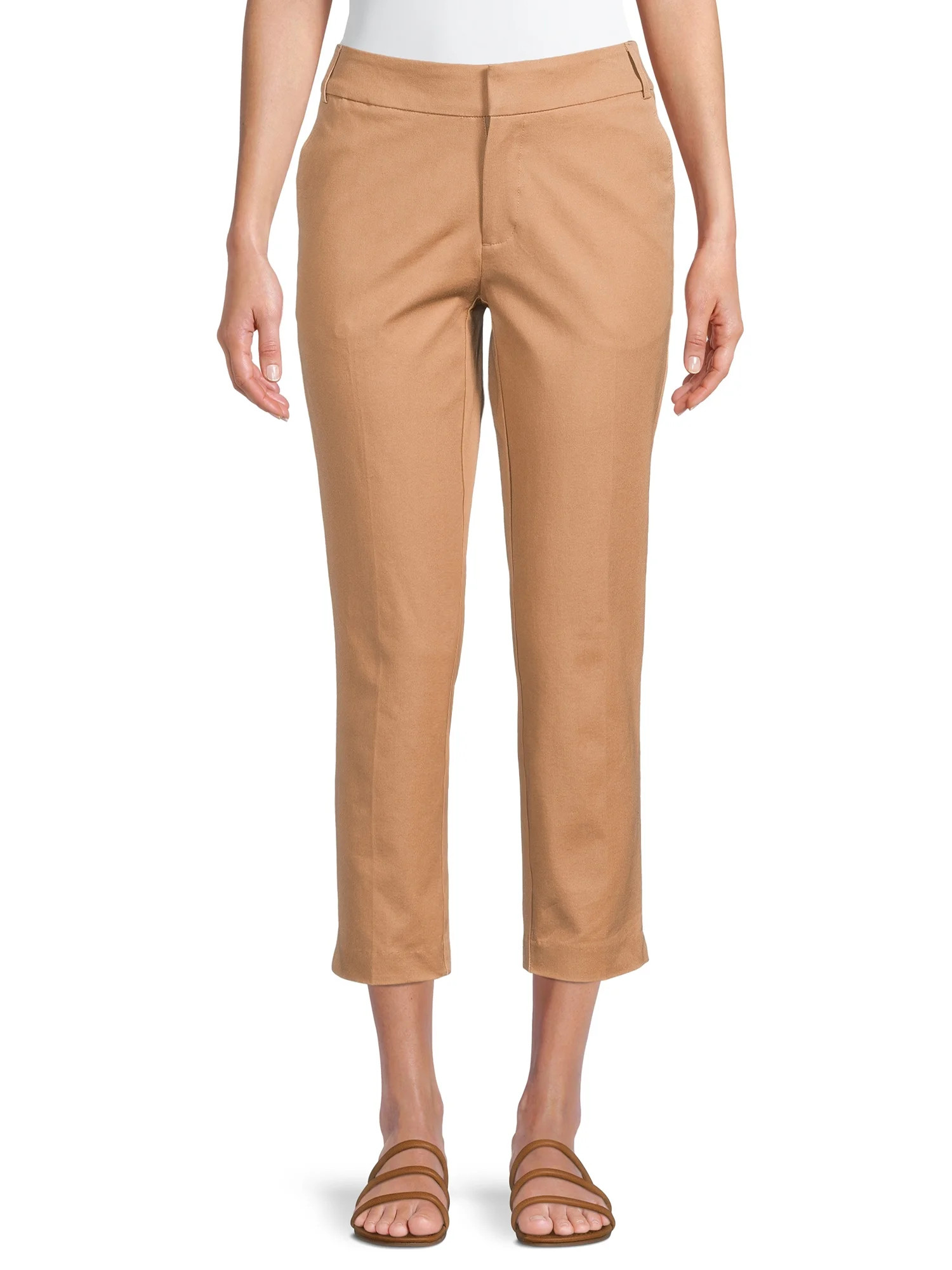 Time and Tru Women's Skinny Dress Pants | Walmart (US)