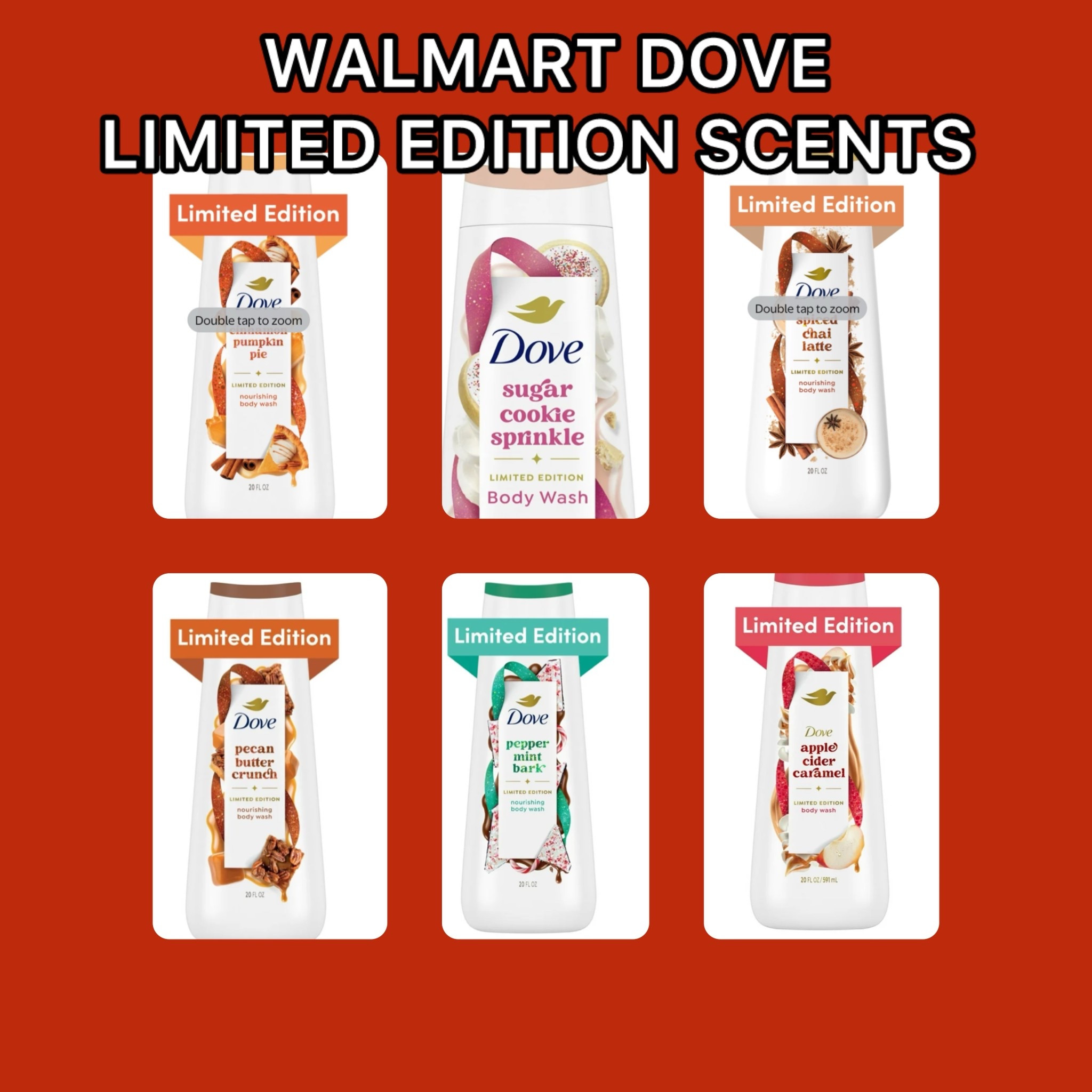 Walmart has Doves limited edition cozy fall scents ! 🍂🍁🍃
#walmartfinds#dovebodywash#limited edition#fall-scents#cozyseason#walmartdeals 

#LTKSaleAlert #LTKBeauty #LTKSeasonal