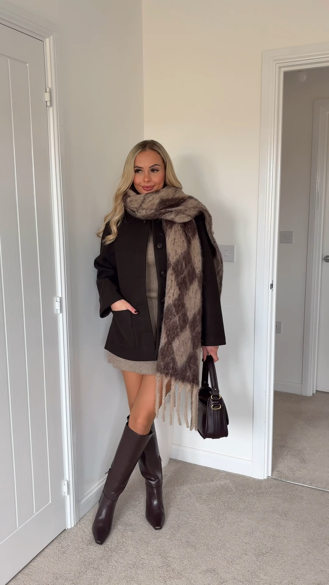 Knee high boot styling 👢🍂

Boots are from primark girls! 

Autumn winter boot styling how to wear high knee boots brown boots knitwear jackets casual everyday 

#LTKuk #LTKwinter #LTKautumn