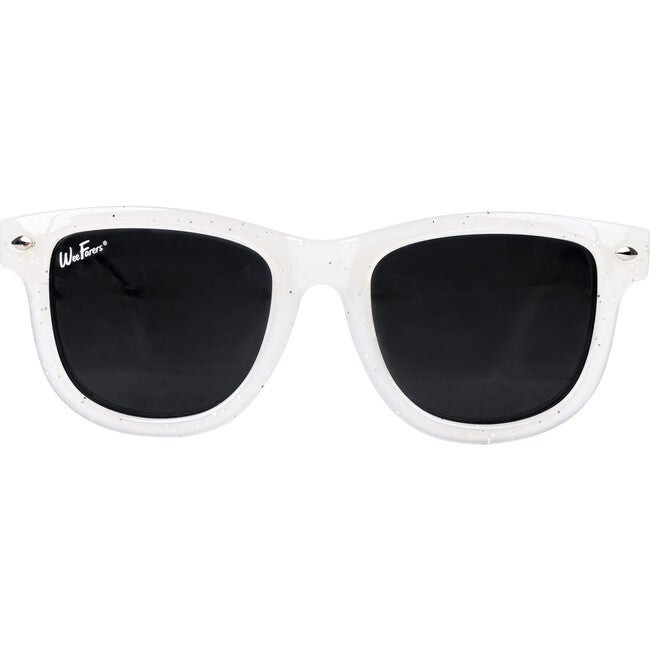 WeeFarers® by WeeStyle Co. | Polarized Sunglasses, Summer Sparkler (White, Size 6-12Y) | Maisonette | Maisonette