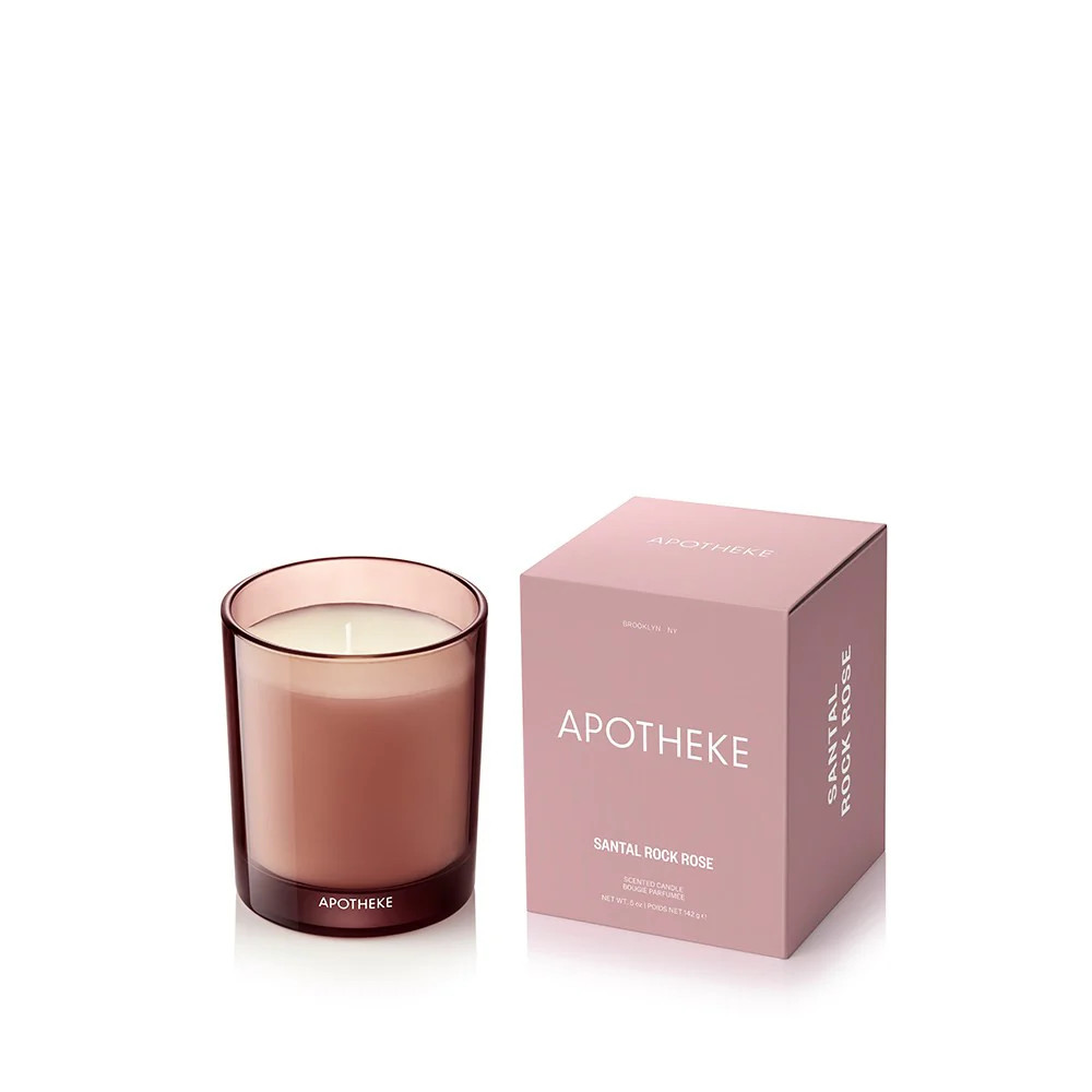 Santal Rock Rose Petite Candle | Apotheke Co