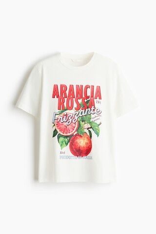 H & M - Printed T-Shirt - White | H&M (US + CA)