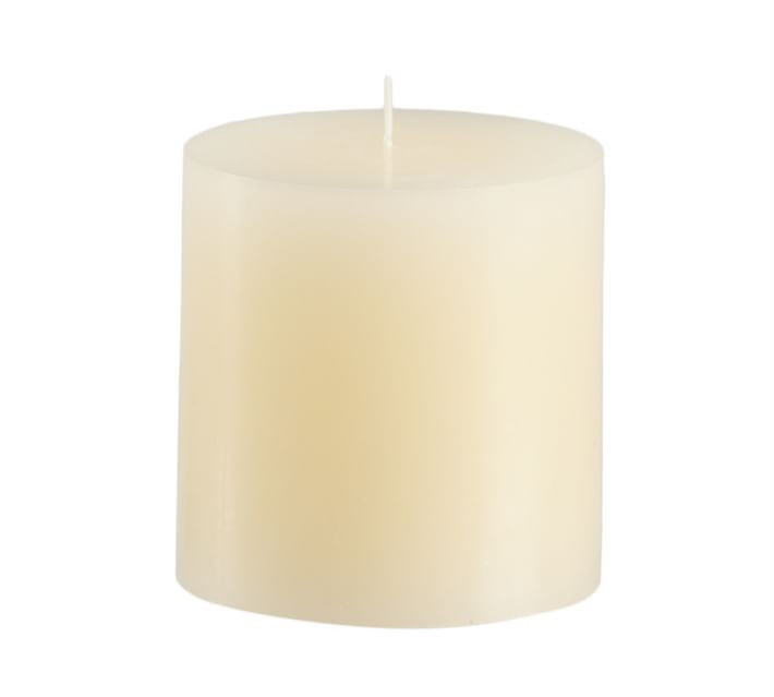 Unscented Wax Pillar Candles | Pottery Barn (US)