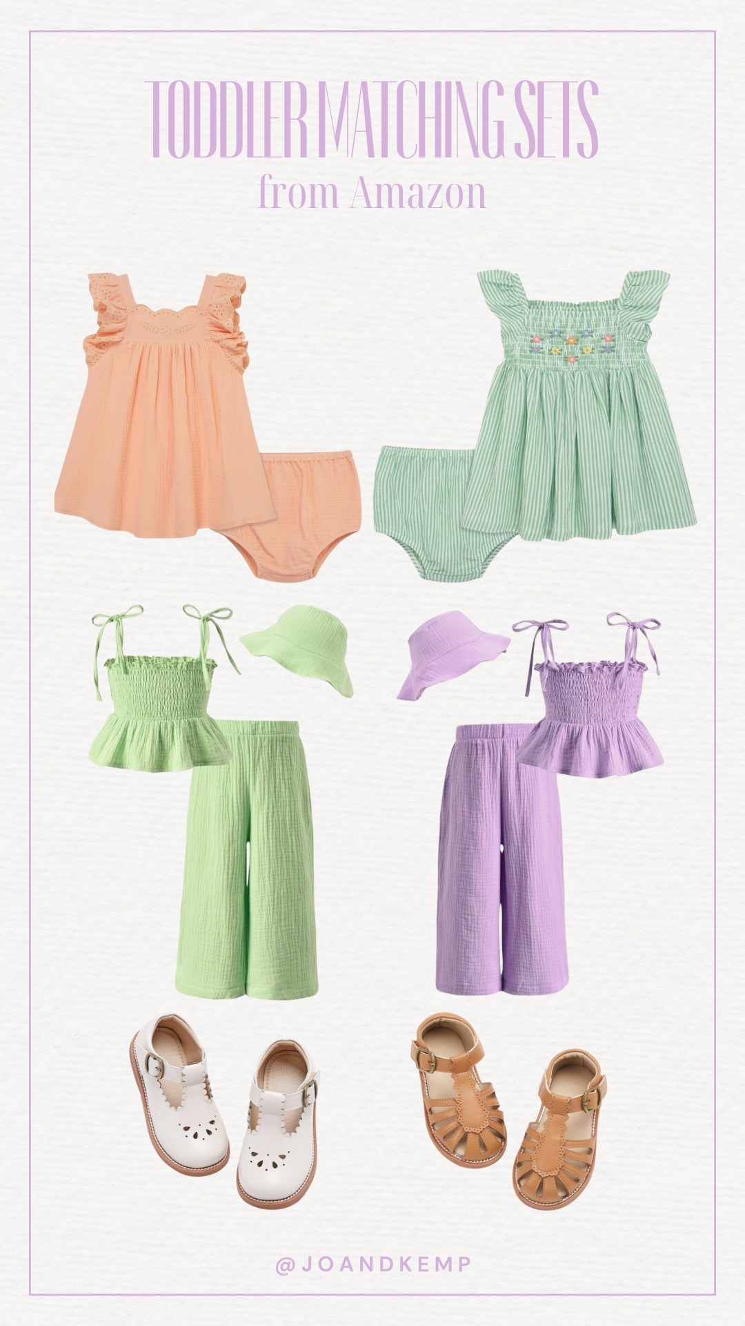 Toddler Matching Sets from Amazon ☀️

#LTKKids #LTKFamily #LTKBaby