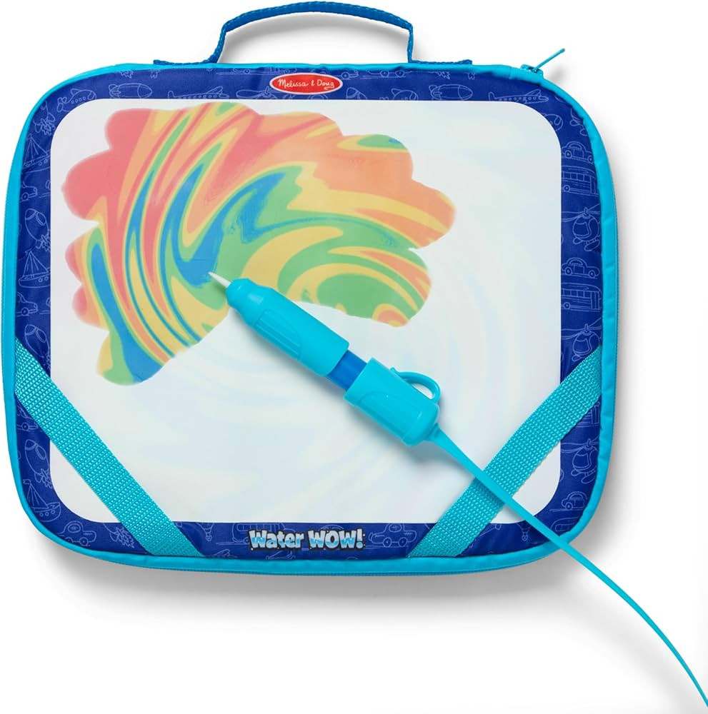 Melissa & Doug Water Wow! Water Wow! Take-Along Multi-Activity Color-Reveal Drawing Set Travel To... | Amazon (US)