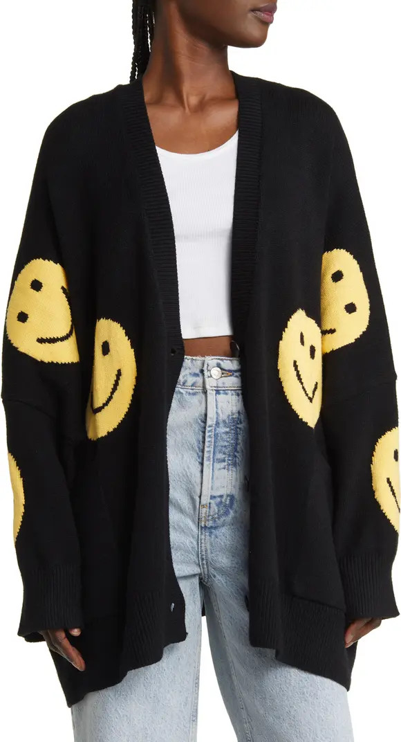 Oversize Open Front Cardigan | Nordstrom