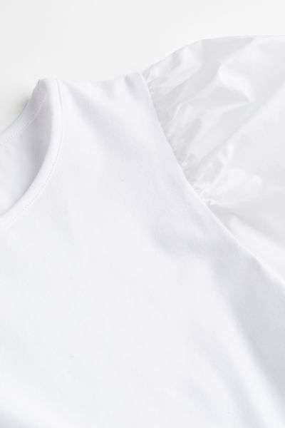 Puff-sleeved Top | H&M (US)