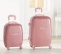 Mackenzie Pink Sparkle Glitter Hard-Sided Luggage | Pottery Barn Kids
