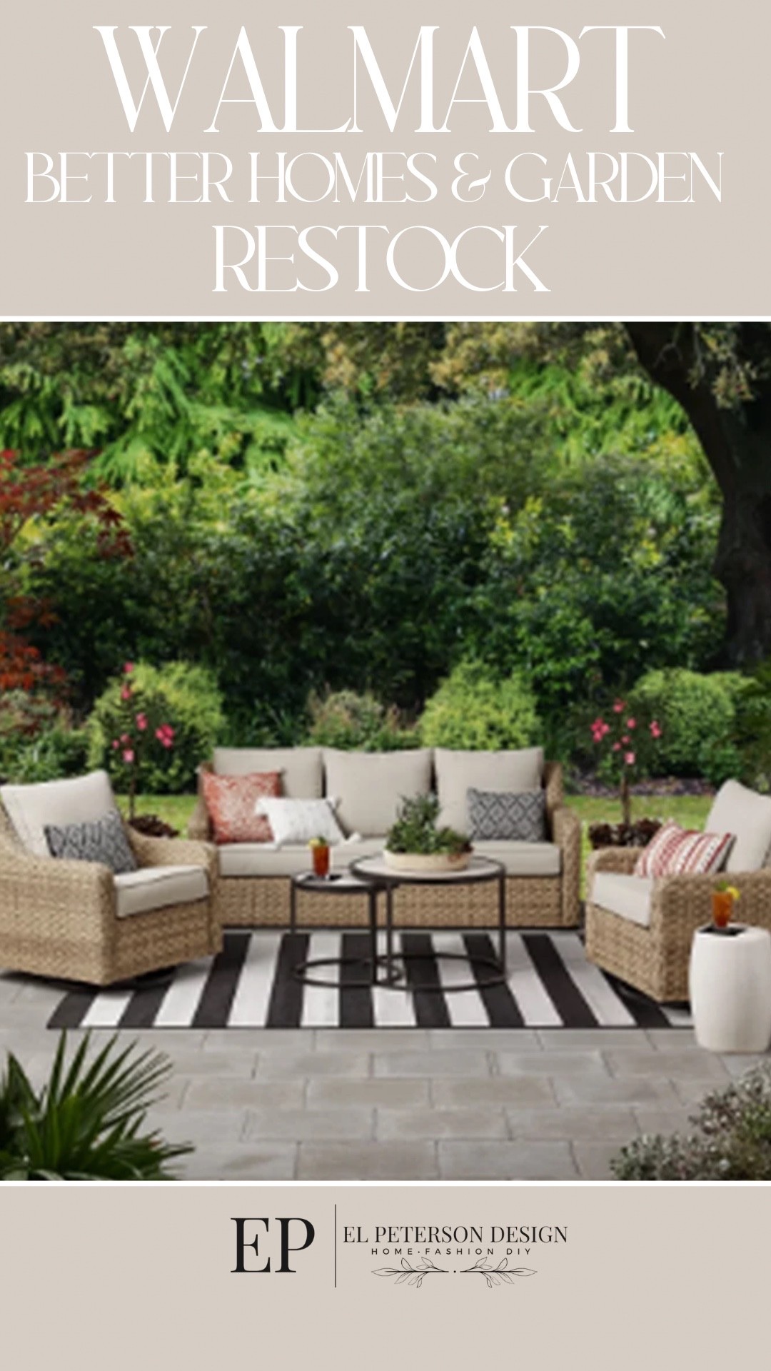 Walmart
Better homes and garden
5 piece conversational set 

#LTKHome