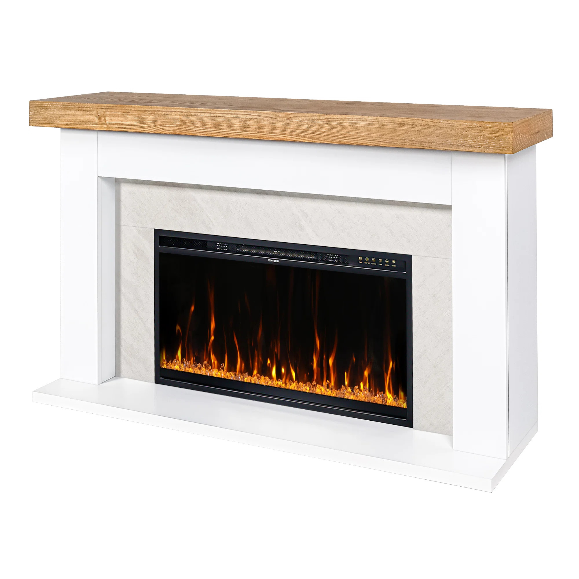 Hanniel Simple Surround Electric Fireplace | Wayfair North America