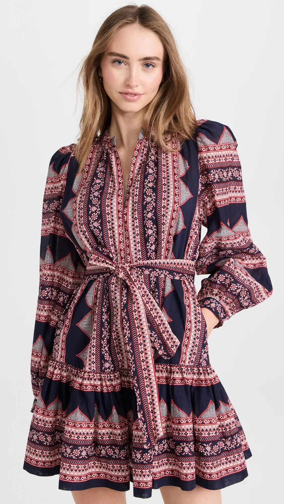 Sea Suzie Print Dress with Belt | Shopbop | Shopbop