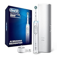 Oral-B Genius X Limited Rechargeable Electric Toothbrush with 1 Replacement Brush Head, Travel Ca... | Amazon (US)