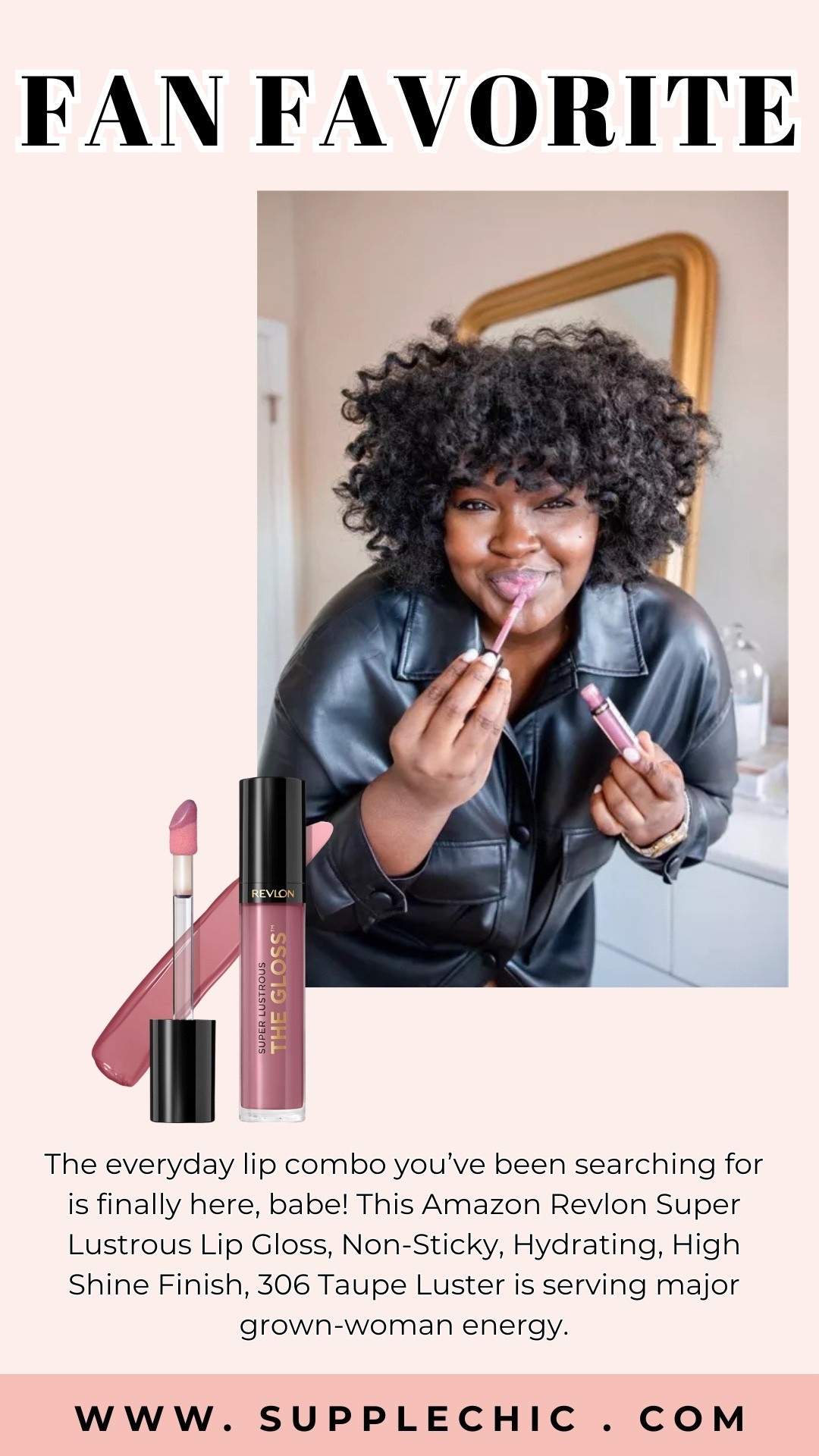 I’ve been hunting for a lip gloss that’s actually wearable, not sticky, and gives that perfect glow. Enter the Revlon Super Lustrous Lip Gloss in 306 Taupe Luster from Amazon. It’s hydrating, high-shine, and just oozes grown-woman energy. I literally put it on and instantly felt polished, effortless, and ready to take on the day. @Amazon @Walmart #Amazon #WalmartBeauty #RevlonLipGloss #AmazonBeautyFinds #EverydayLipGloss #HydratingLipGloss #HighShineLips #MakeupMustHaves #BeautyFavorites

#LTKFindsUnder50 #LTKBeauty #LTKStyleTip
