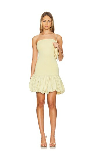 Misena Mini Dress in Banana | Revolve Clothing (Global)
