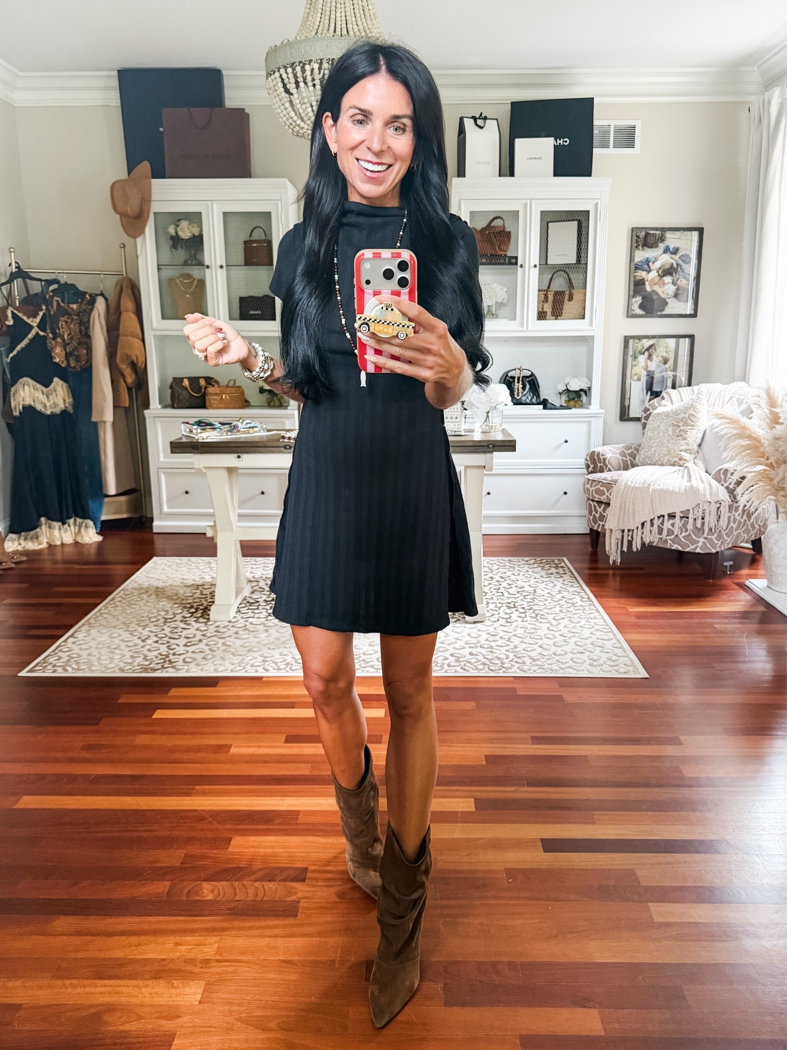 The cutest little knit dress! Wearing a small
@Target

#LTKSeasonal #LTKootd #LTKSaleAlert
