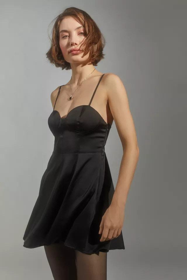UO Orion Bustier Mini Dress | Urban Outfitters (US and RoW)