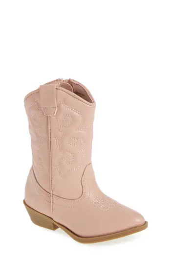 Tucker + Tate Cowboy Boot in Pink Blush at Nordstrom Rack, Size 2 M | Nordstrom Rack