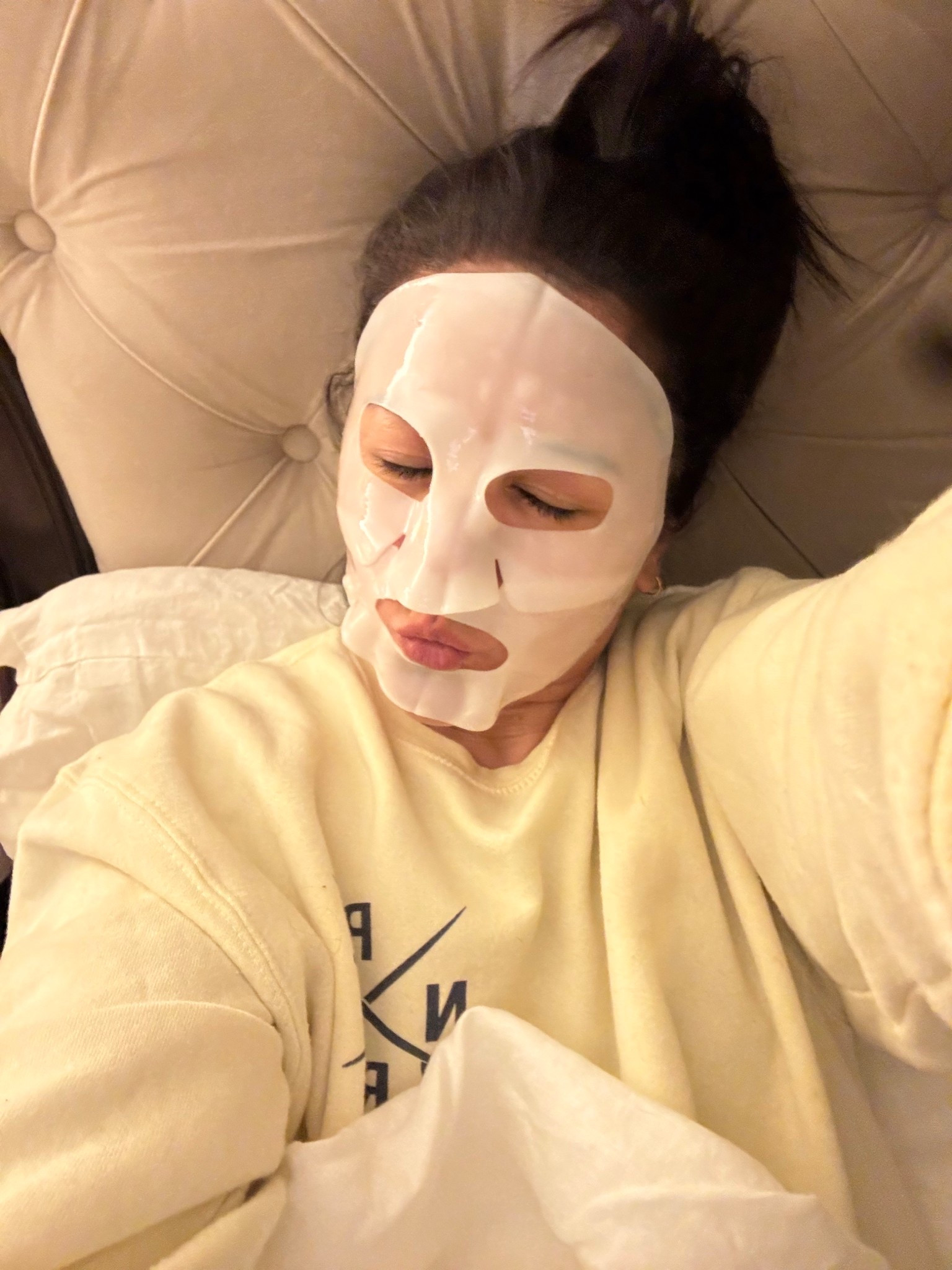 my favorite overnight mask, there is an entire bottle of glass skin serum in one mask…wake up in the am feeling soo hydrated! 

#LTKBeauty #LTKselfcare