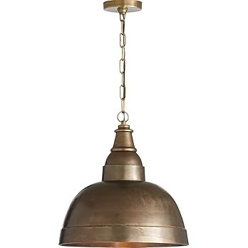Capital Lighting 330313XB Sedona Handcrafted Sand-Cast Aluminum Industrial Metal Dome Pendant, 1-... | Amazon (US)