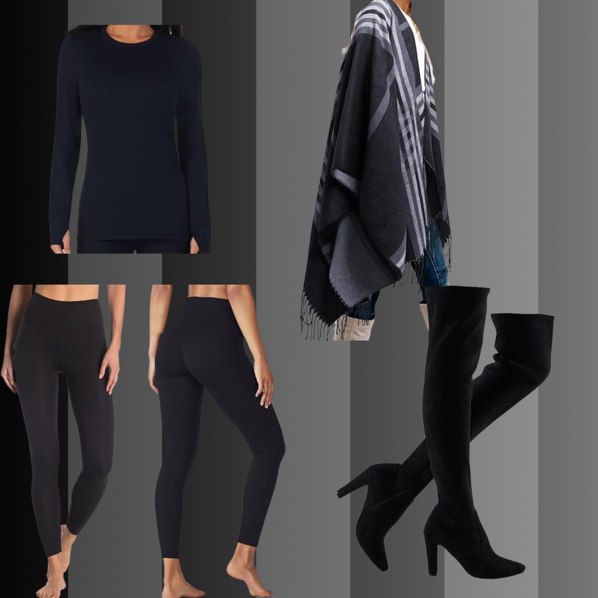 All Black Everything (that provides warmth) 

#LTKfindsunder100 #LTKstyletip #LTKSeasonal