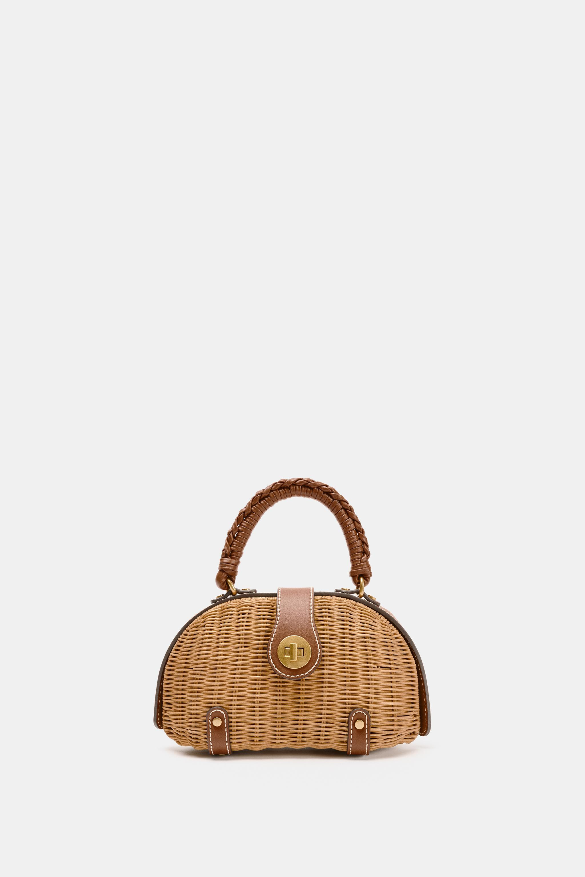 BRAIDED MINI  TOTE BAG | Zara US
