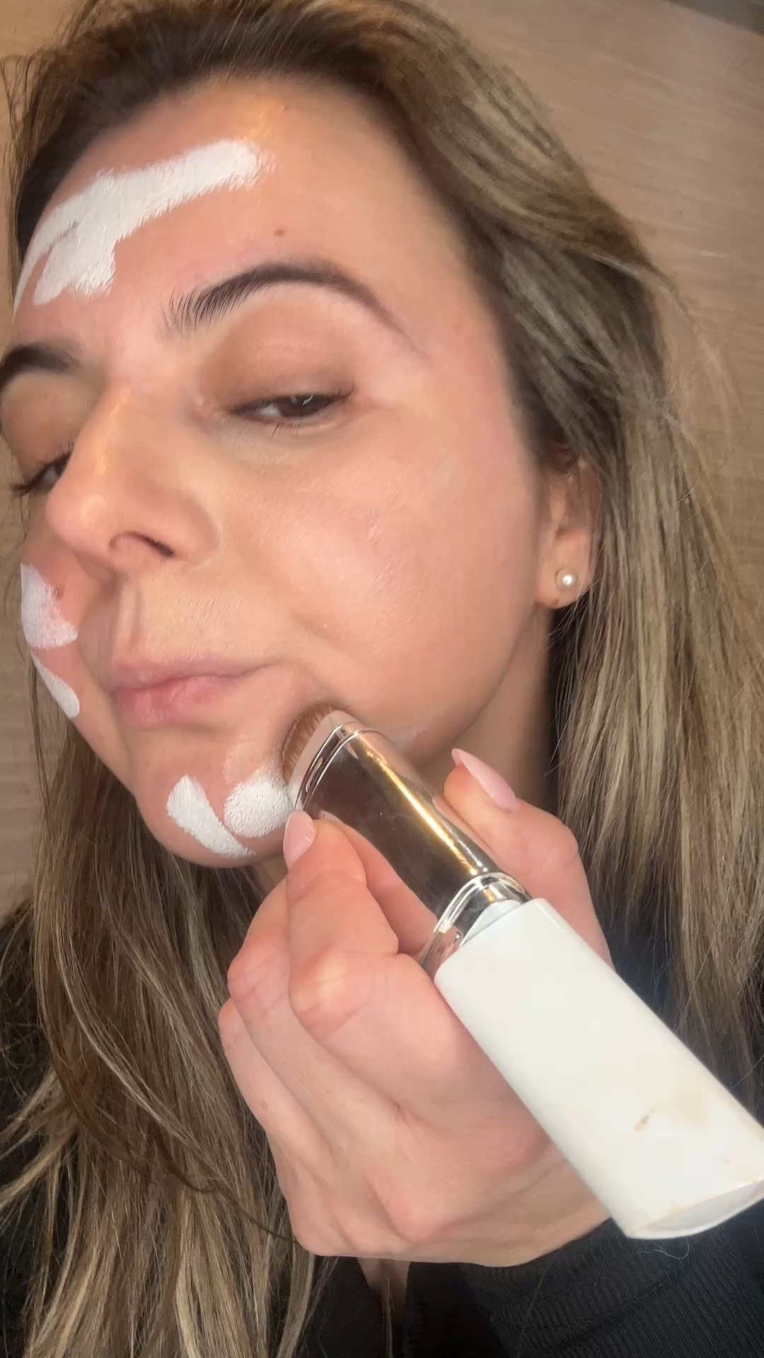 The viral white foundation that blends so nice this tone is 203 medium 

#LTKmorningroutine #LTKBeauty #LTKgrwm