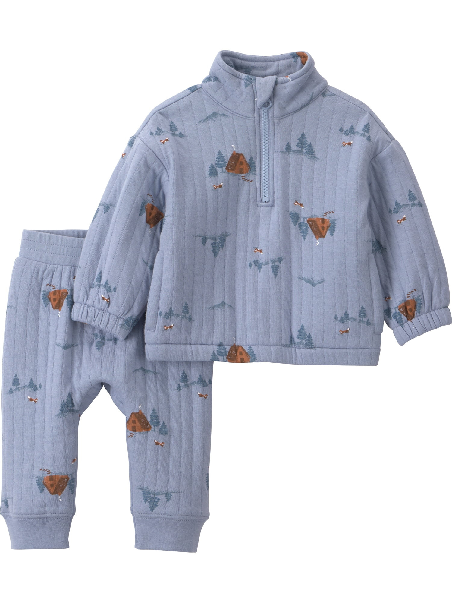 Carter's Child of Mine Baby Outfit Set, 2-Piece, Sizes 0/3-24 Months | Walmart (US)