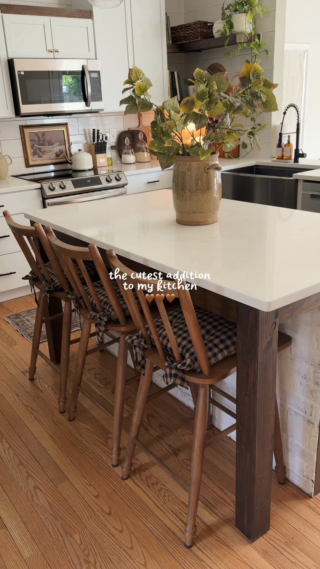 The cutest addition to my kitchen! How cute are these chair cushions 😍 #kitchendecor #homedecor #neutralaesthetic #homeinteriors #homeinspo #cozyhome

#LTKSeasonal #LTKHome