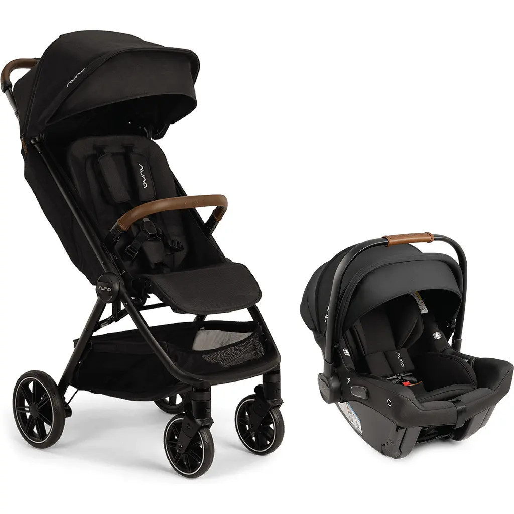 Nuna TRVL™ LX + PIPA™ urbn Stroller & Car Seat Travel System in Caviar at Nordstrom | Nordstrom
