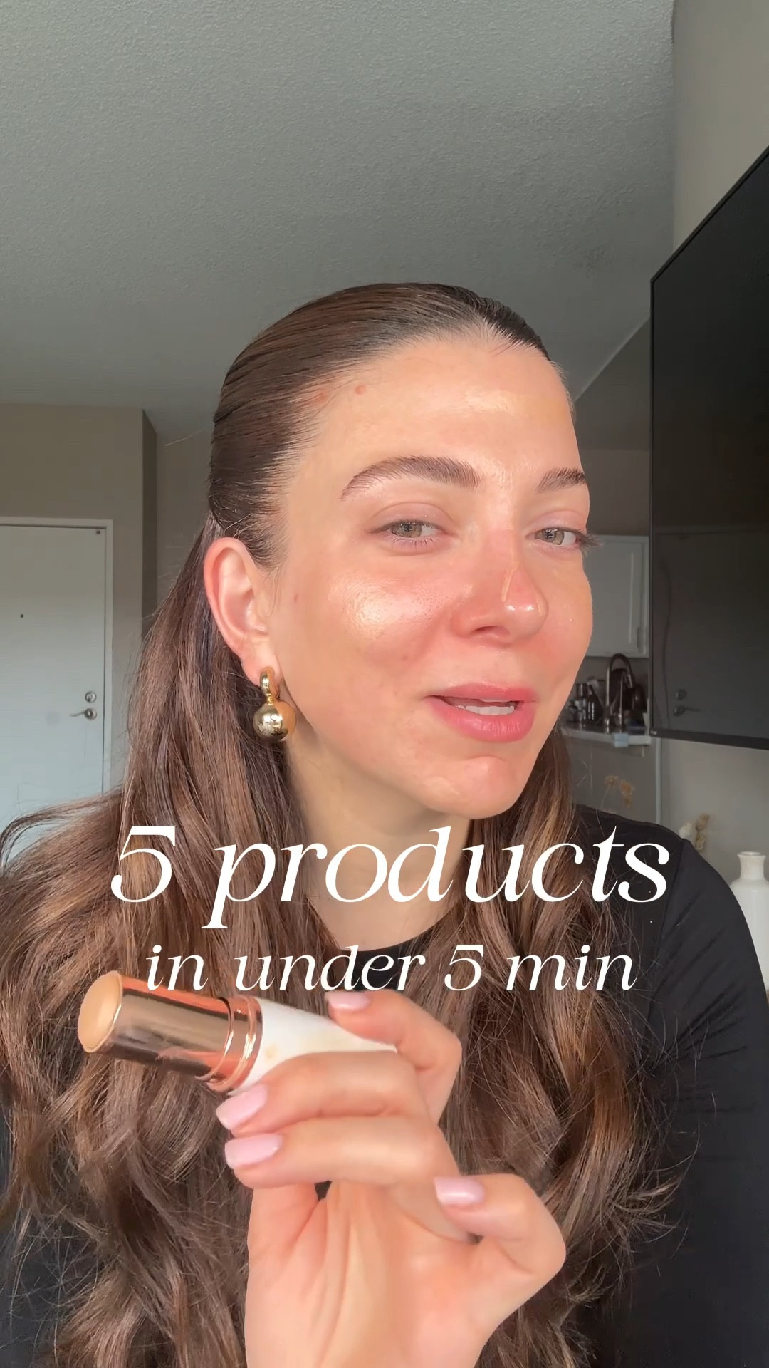 When I want that no makeup makeup look and in a hurry, these are my 5 non negotiables to look pulled together! Also great time to stock up and try new products while the Sephora Sale is still happening ✨

The shades I used: 
Skin tint - shade 3 fair
Color Corrector - fair
Brow shade - medium brown
Blush - vision
Liner - Wherever Walnut
Lip Stain - 69 Hippy Pink 
If you prefer a pink gloss - pink cloud or strawberry sorbet

#LTKWatchNow #LTKBeauty #LTKSeasonal