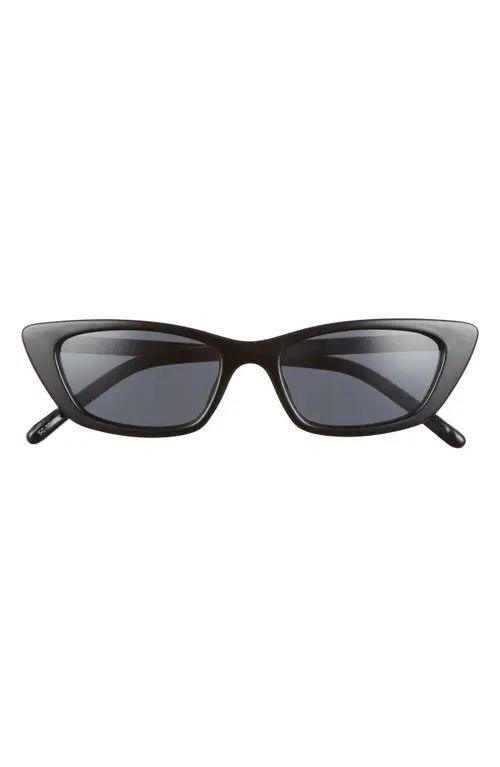 AIRE Titania V2 53mm Cat Eye Sunglasses in Black /Smoke Mono at Nordstrom | Nordstrom