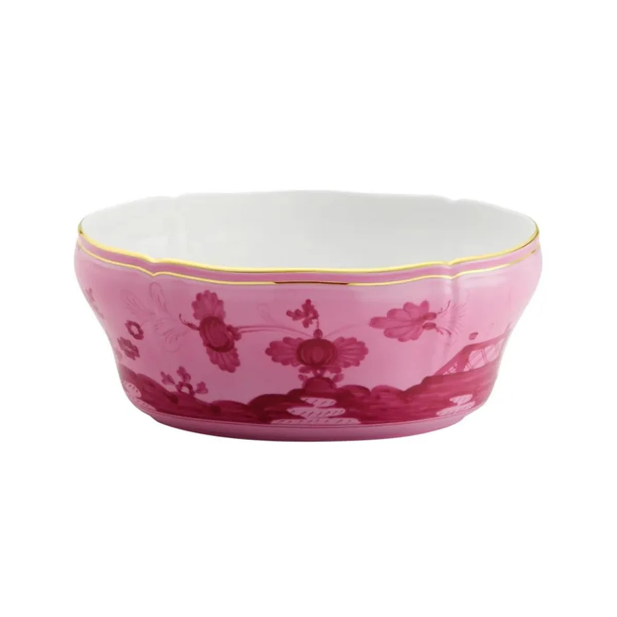 Oriente Italiano Oval Salad Bowl in Porpora | Over The Moon