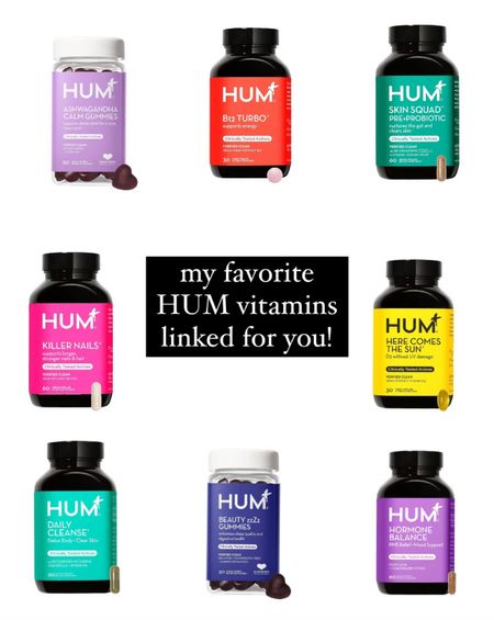 I’ve been taking HUM vitamins since January 2023 - I was looking for an affordable, easy vitamin routine after having Oden, and I got hooked on HUM. I have changed up my routine a few times (currently taking B12 Turbo, Here Comes The Sun, Killer Nails, Skin Squad Pre/Probiotic & Uber Energy) 

I always notice a huge difference in the way my body & mind feel when I miss a couple of days (sometimes mornings are hectic!) but I LOVE these vitamins & recommend to anyone looking for a targeted vitamin routine.

#LTKfindsunder50 #LTKfitness #LTKbeauty